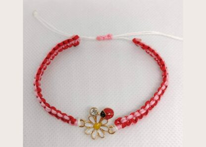 Pulseras de hilo con cuentas - Imagen 9