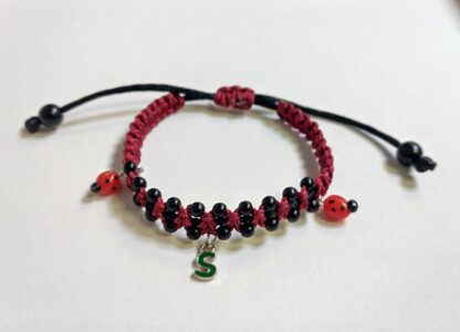 Pulseras de hilo con cuentas - Imagen 7
