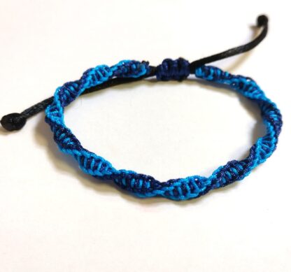 Pulsera doble hélice 2 colores - Imagen 2