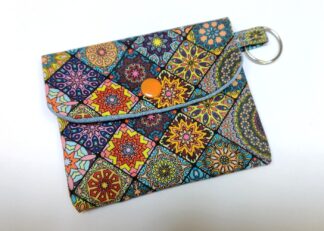monedero mandalas colores vivos